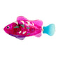 Pet Fish Electronic Cat Toys With Grass LED Light Toys