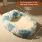 Long Wool Oval Plus Quilt Warm Cat Dog Nest More Than Pets Bed Colors Winter Pet Products