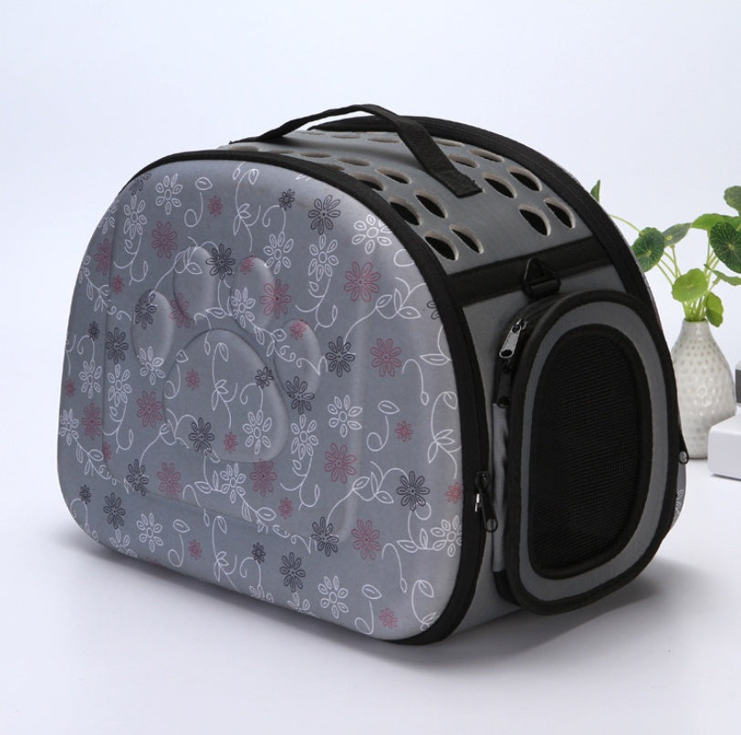 EVA medium pet bag Pet out bag pet folding bag travel out pet backpack pet stereotypes package